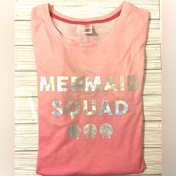 Celebrate Mothers Day Other - Woman’s Mermaid Squad Night Tee/ Sleepwear/ Pajama